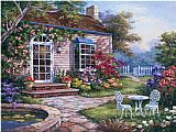 Spring Patio I by Sung Kim